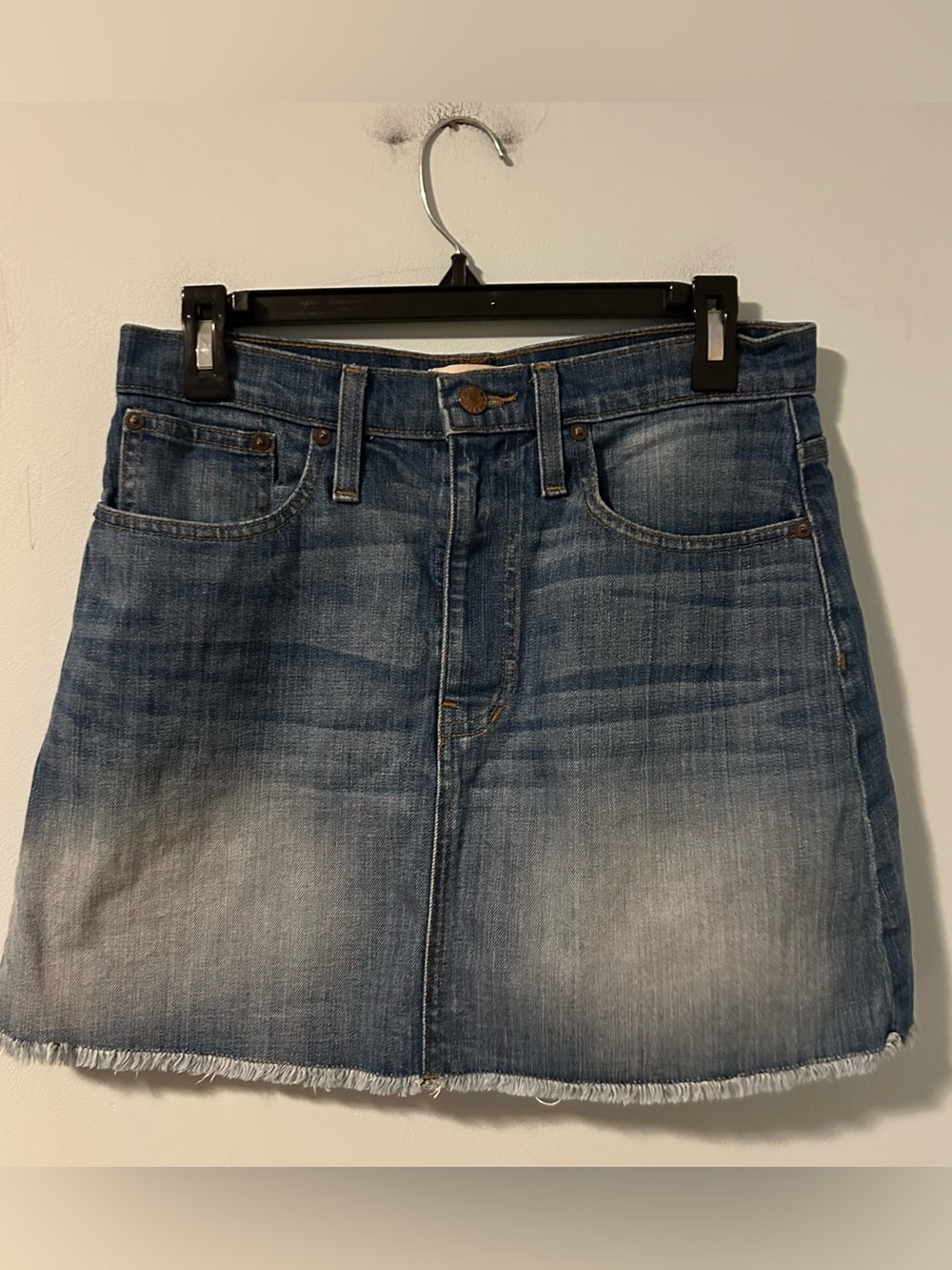 Madewell Denim Mini Skirt Size 28